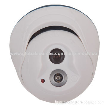 Fixed Dome Camera with 3.6-12mm Lens, 800TVL, 3-10W Power Consumption